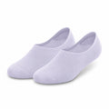Chaussettes invisibles 39-42 en maille lilas style uni