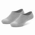 Chaussettes invisibles 39-42 en maille grises respirantes style sport
