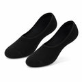 Chaussettes invisibles taille 43-46 en textile noir pour usage quotidien - style discret